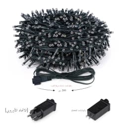 100M 50M LED String Lights Fairy Lamp 8 Modes For Outdoor Yard Garden Lawn Christmas Halloween Wedding New Year Festival Decor