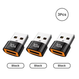 USB3.0 Type-C Data Adapter Type C 10A USB C Male To USB Female Converter For Macbook Xiaomi Samsung Fast OTG Connector 