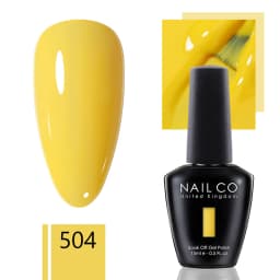 NAILCO 15ml Gel Nail Polish Semipermanente Varnishes Lacquer Esmalte Black White Color UV Lakiery Hybrydowe Vernis Gellak Polish