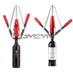 Portable Manual Double Lever Hand Corker Wine Bottle Corker for Homebrew Wine Making Equipment Sealing Machine Hand Tools