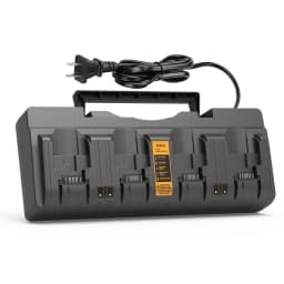 DCB104 For Dewalt 12V 20V Battery Charger 3A Dual 4 Port Charger For Dewalt 20V Lithium Battery DCB120 DCB112 DCB206 DCB208