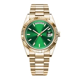 Custom Logo Watch Automatic 36/39MM Men's Watch Sapphire ST1644 Gold Luxury Waterproof Diving Watch for Men Corgeut