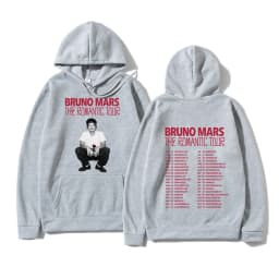 Bruno Mars The Romantic Tour 2026 Hoodie New Album Vintage Fashion Men/women Hoodies Harajuku Winter Clothes Pullover Sweatshirt