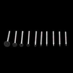 10PCS Grinding Bit Accessory Ultra-Thin T Head Shank Diamond Mounted Point Stone Jade Carve Polish Engrave Tool