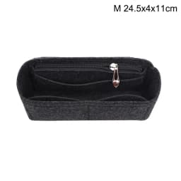 1PC Felt Insert Bag Organizer, Makeup Organizers, Liner Perfect for Brand Women's Handbags For And Cosmetic Bags