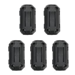 5Pcs 3.5/5/7mm Toroidal Core Ferrite Bead Clip Choke RFI Noise Filter Clip Noise Suppressor Filter Ring Wiring Cable Clamp Tools