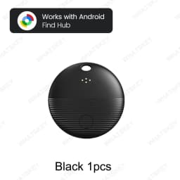 Android AirTag with Magnetic Case Locator Car Item Finder Car Bike Motorcycle Anti-lost Mini Gps Tracker with Protective Cover