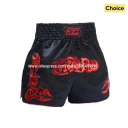 Pink Gradient Muay Thai Shorts Shiny Satin Elastic Waist Boxing Trunks Lightweight MMA Kickboxing Sparring Pants Men Women Kids