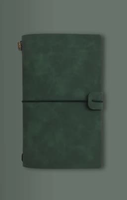 A6 Vintage Notebook PU Leather Blank Kraft Diary Note Book Journal Sketchbook Stationery School Office Supplies