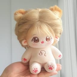 20cm Cute Idol Doll Plush Twelve Zodiac Signs Cotton Star Dolls Kawaii Stuffed Baby Plushies Dolls Toy Fans Collection Kids Gift