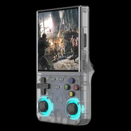R36 Ultra Console Portable Retro Game 4‘’ IPS Screen Handheld Game Players Emulator Pocket Video Player 64G/128G