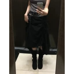 Korean Style Slimming Versatile Pleated High Waist Midi Skirt for Women Casual Polyester Fabric Silk Luster Commute