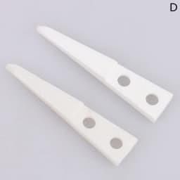 2pcs Insulated Straight Curved Tip Anti-static Ceramic Tweezers Electronic Industrial Ceramic Tweezers For Industry