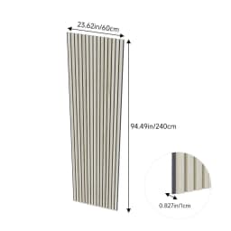 Modern Minimalism Wood Grain Wall Panel for Living Room Bedroom Office