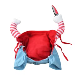 Funny Cat Clothes with Toy Knife Cute & Scary Pet Costume for Kittens Small Cats Dogs Halloween Cosplay Outfit Party Photo Props