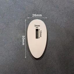 1Pc Knife Finger Guard Bolster Pommel Brass Stainless Steel DIY Knife Handle Hand Guard Blanks Fixed Blade Knife Making Parts