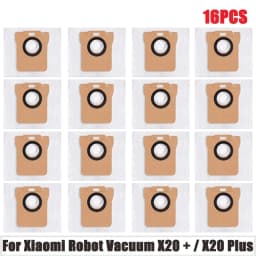 For Xiaomi Robot Vacuum X20 Plus Parts Main Side Brush Hepa Filter Mop Cloth Dust Bag Replacement Accessories