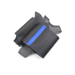 For BMW Mini R56 R57 Hatchback Clubvan Convertible Coupe 3-Spoke Hand Braids Car Accessories Steering Wheel Leather Cover Trim