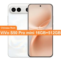 China Version ViVo S50 Pro mini 256GB/512GB Snapdragon 8 Gen 5 6.31” AMOLED Screen 50MP+50MP Camera 90W 6500mAh Battery NFC