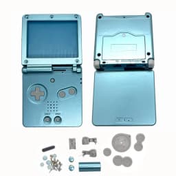 New Shell Case for GBASP Housing GBA SP Shell with Buttons Sets Replacement for Gameboy Advance SP Game Accessories
