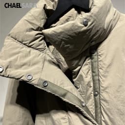 Stand Collar Padded Jacket Women's Casual Long Sleeve Loose Fitting Warm Coats 2026 Autumn Winter Female Outerwear