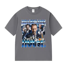 Dr Gregory House Md Funny Meme T-shirt Oversized Men Women Vintage High Quality Fashion T-shirt Summer Cotton Short Sleeve Tee