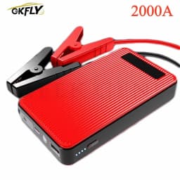 GKFLY 2000A 3000A 4000A Car Jump Starter Big Power Bank Car Battery Booster 12V Car Starting Device for Petrol 6.0L Diesel 5.0L