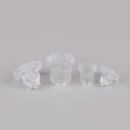 10PCS PC Translucent Advertising Nail Glass Nail Bracket Invisible Plastic Screw Frosted Screw