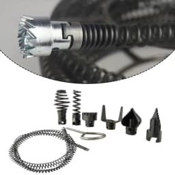 Pipeline Dredging Tool 3/2/1M Spring Electric Drill Connector 16mm Drain Cleaner Home DIY Tools For Pipe Blockage Issues