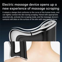 Rechargeable Fascia Knife Tens EMS Muscle Stimulation Micro Massage Relax Electric Leg Scraping Fascia Knife Vibration Massager