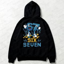 Steal A Brainrot 67 Meme Hoodies Funny Meme Unisex Sweatshirt Six and Seven Brainrot Tops Men Women Christmas Fashion Streetwear