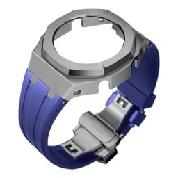 Mod Kit For Casioak GMAS2100 Stainless Steel metal Case Rubber Strap for Mod Kit GMA-S2100 4thGen Replacement shoc K Accessories
