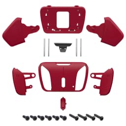 eXtremeRate Replacement Redesigned K1 K2 K3 K4 Back Buttons Housing Shell for ps5 Controller, RISE4 Remap Kit - 19 colors