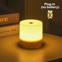 LED Night Lights Touch Dimming Plug-in Reading Led Table Lamp USB Dimmable For Bedroom Dormitory College Student Book Light