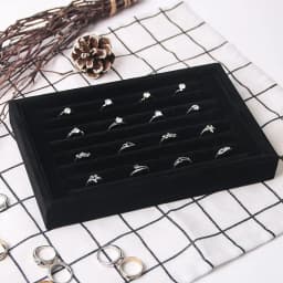 Jewelry Organizer Ring Holder Display Tray Stand for Selling Earrings And Rings Stylish Showcasing Accessory