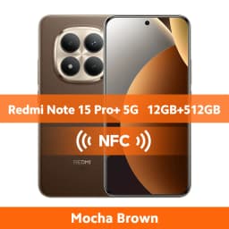 Global Version Xiaomi Redmi Note 15 Pro Plus 5G Smartphone 8G/12GB RAM 6500mAh 100W Hypercharge 6.83" AMOLED Snapdragon 7s Gen 4