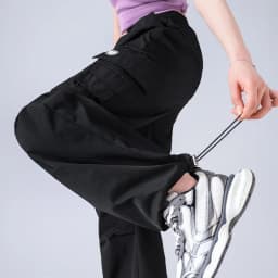 Stylish High Waist Cargo Pants Waterproof Quick Dry Casual Outdoor Hiking Pants with Drawstring