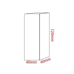 Plexiglass Square Block Jewelry Display Stand Stamping Cosmetics Holder Photography Props Dolls Perfume Organizer Riser Case