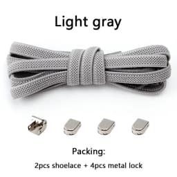 No tie Shoe laces Elastic laces Sneakers Flat Shoelaces without ties Quick Shoelace for Shoes Kids Adult One Size fits All Shoes