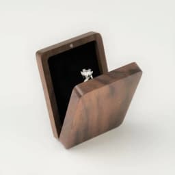 Solid Wood Rings Box Rotating Display Ring Boxes Creative Wedding Ring Organizer Showcase Box Portable Jewelry Storage Boxes