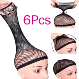 High Quality New Stretchable Elastic Hairnets Fashion Mesh Weaving Wigs Cap For Women Making Wig Tools