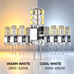 10Pcs G4 LED Bulbs 2W 3W 5W 9W 12W 15W AC DC12V AC 220V SMD Light Silicone Lamp Warm White/White 360 Degree Angle LED Lighting