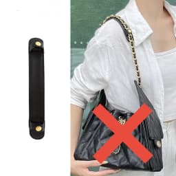 Bag Shoulder Pads For Chanel 25Bag Pressure-reducing Leather Shoulder Rest Anti-slip Bag Strap Anti-strangulation Bag Accessory