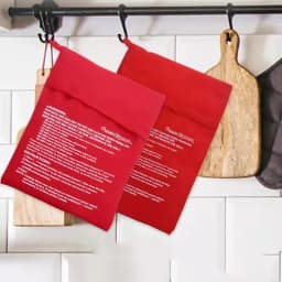Kitchen Supplies Microwave Potato Bag Baked Potato Bag Red Pouch Cooking in Just 4 Minutes Cooker Bag Potato Bags Kitchen Tools