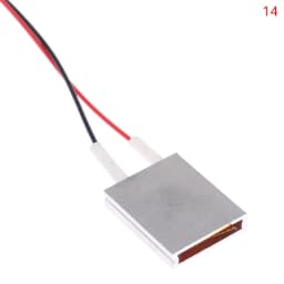 12V 24V 220V AC/DC Constant Temperature PTC Ceramic Heating Plate Air Electric Heater Plate Thermostat Component Heater