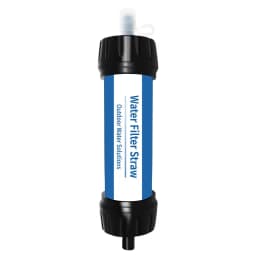 Reusable Straw Water Filter for Outdoor Camping Emergency Portable Water Filter with Medical-Grade Hollow Fiber Tech