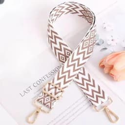 Nylon Shoulder Bag Strap Adjustable Women Crossbody Strap Soft Accessories Replacement Strap Wide Purse Strap Chain Bag Strap