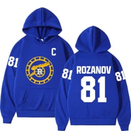 Heated Rivalry Ilya Rozanov 81 Boston Raiders Hoodies Men Women Hip Hop Fashion Sweatshirts Casual Loose Long Sleeves Pullovers