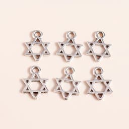 Leslie 100pcs 6x6mm Small Alloy Hearts Spacer Beads Charms Fit DIY Bracelets Necklaces Handmade Finding Jewelry Accessories