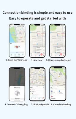 For Apple Find My GPS Tracker for AirTag Smart Bluetooth Tracker AirTags Keys Finder Air Tag Item Locator SmartTag Phone Finder